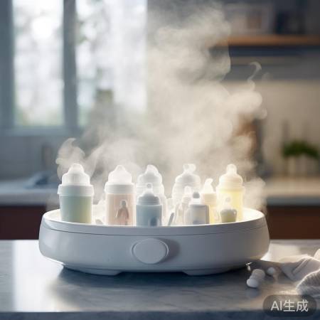 宝宝用品消毒展示