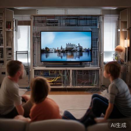 电视线整理，美观又安全