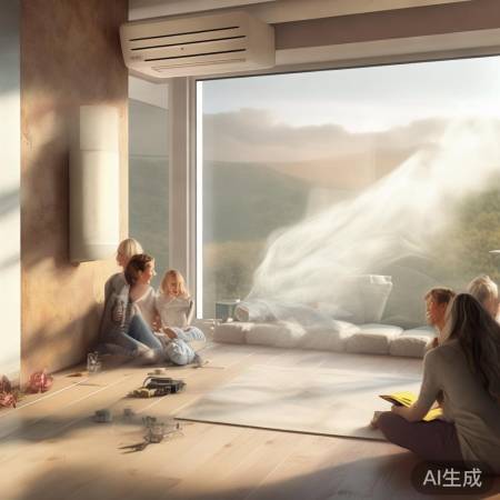 空气能取暖，净化空气，清新室内