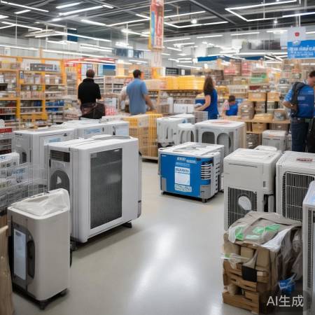 揭阳家居建材市场，空气能一体机