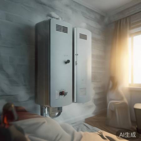 壁挂炉排气不畅，烟蒸汽增多或异