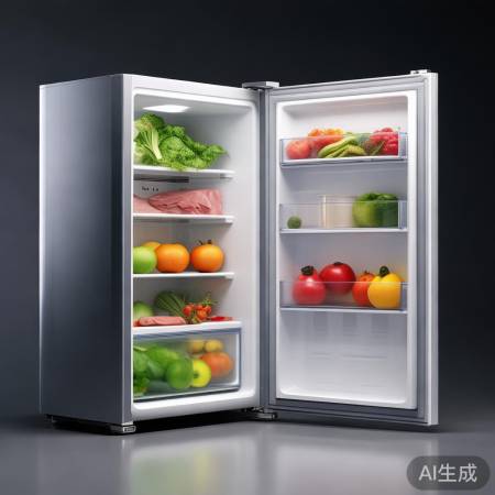 新飞冰箱36升，双重保鲜，水果