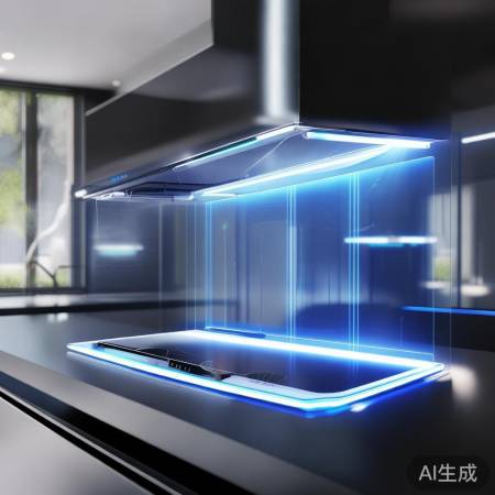 集成灶智能排烟除味，厨房清新升