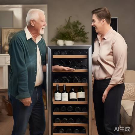 免费红酒柜引诱消费陷阱