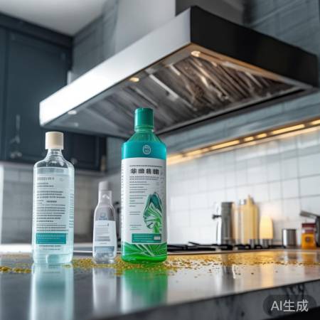 “强力去油/温和配方油烟机清洗