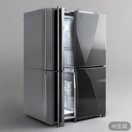 海尔十字门冰箱，时尚百搭新选择