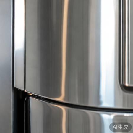 不锈钢冰箱，光泽高端，激光焊接
