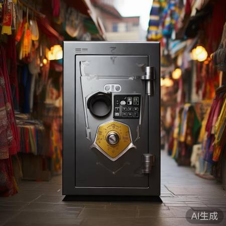 拉萨金盾保险柜，高安全性能，电