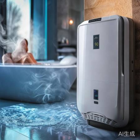 博士热水器，双加热管，90度热