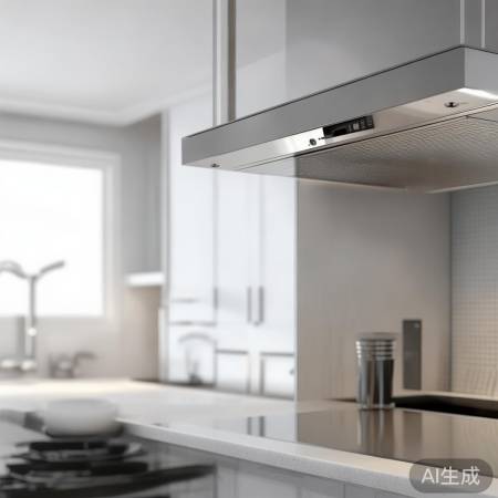 油烟机插座宜设于顶，近油烟机位