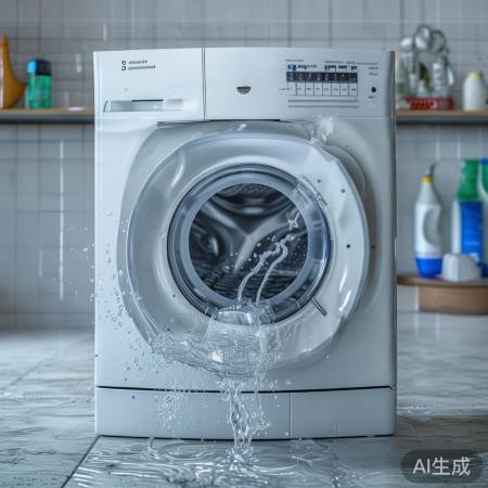 洗衣机超重不漏电，绝缘下降或水