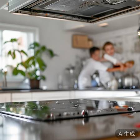 集成灶清洁简单，湿布擦表面，干