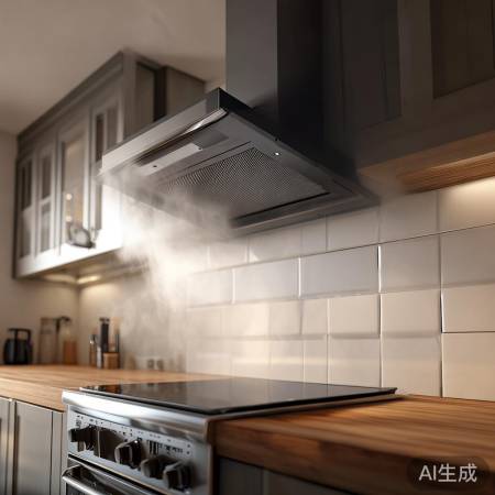 燃气灶油烟机最佳距60-80c