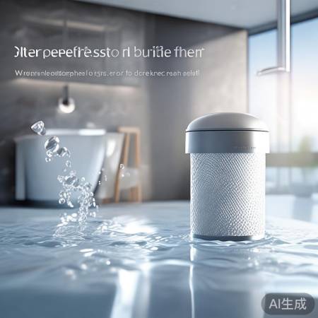 智能马桶水箱滤网，保水质安全。