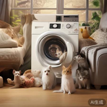 洗衣机误操作引误会，宠物家友慎