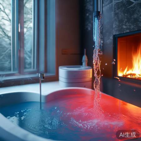 恒温洗澡，小米热水器，双水管设