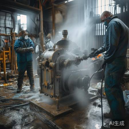 清洗壁挂炉热交换器，专业操作。