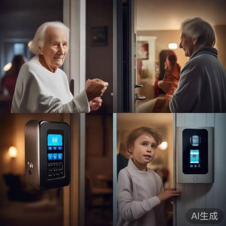指纹密码助老人小孩便捷出入