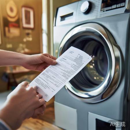 洗衣机保修需凭证，保管好购机证