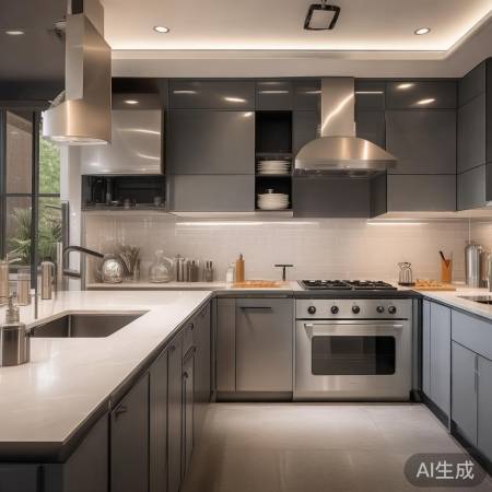 “燃气灶清洁后，铺设硅胶护灶垫