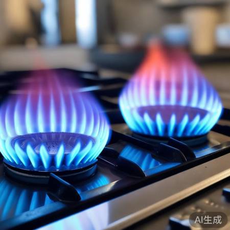 调整火焰，避免一氧化碳