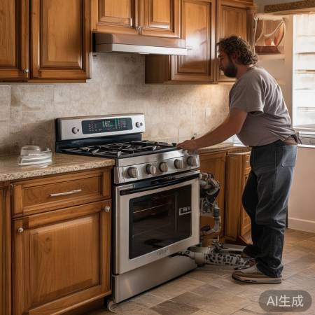 “燃气灶安装教程”