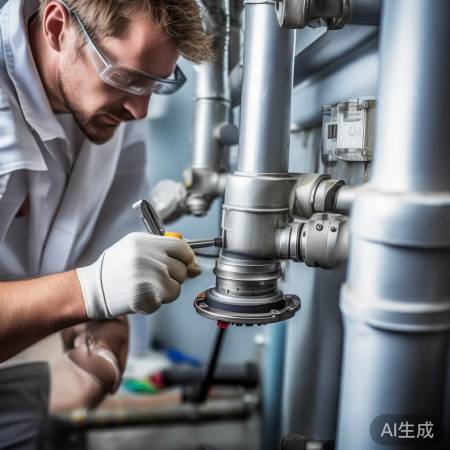 安装三角阀，先关总阀，缠生料带