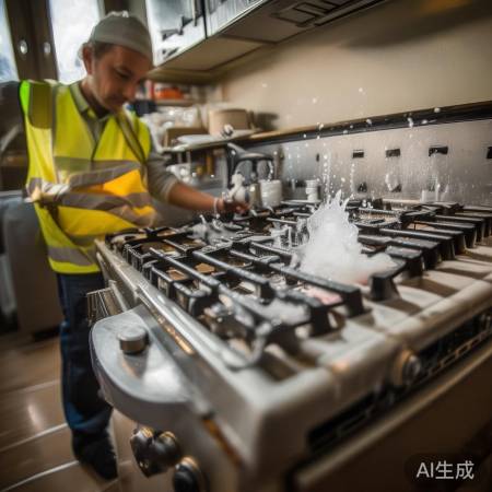 检查燃气泄漏，安全第一