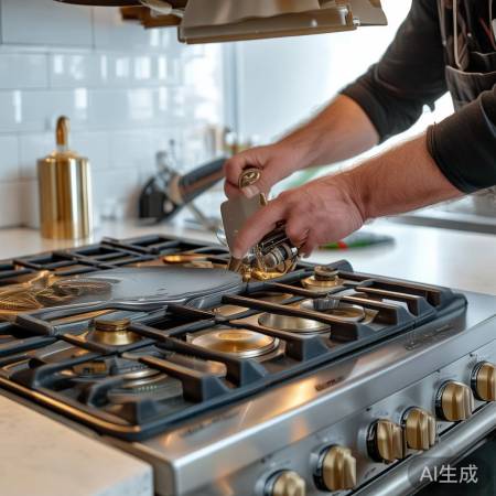 安装燃气灶配件，提升安全性