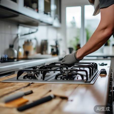 燃气灶安装教程，步骤简单，安全