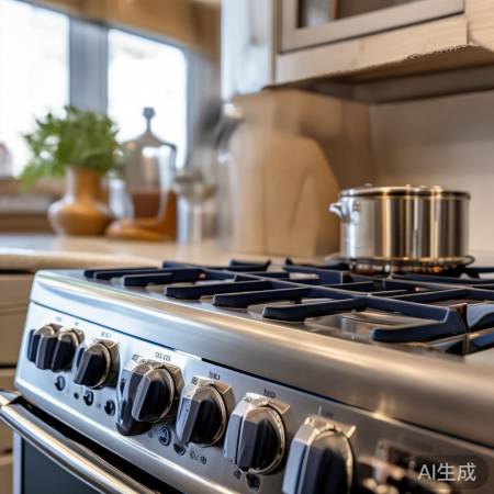 燃气灶包装开，配件齐全心情好。