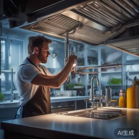 厨房通风检查，安全第一