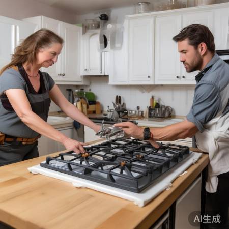 图文详解燃气灶安装