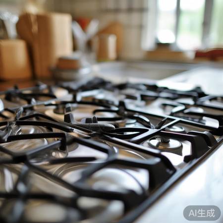 检查燃气灶，配件齐全