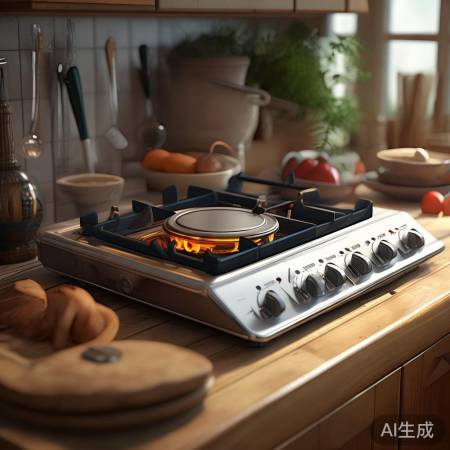 燃气灶安装，像搭积木