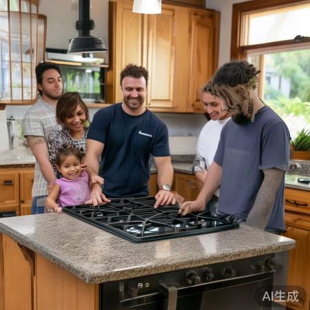 燃气灶安装步骤图解