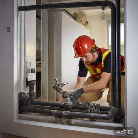 安装燃气管道，检查泄漏