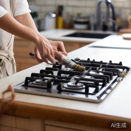 燃气灶安装检查