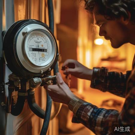 检查燃气表，安全第一