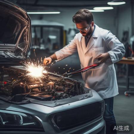 点火测试进行中