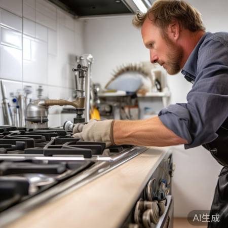 装连接管，确保密封不漏气