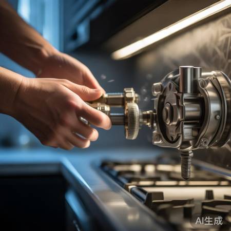 检查接口，燃气畅通。