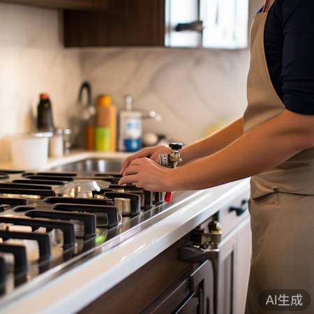 燃气使用后，关阀保安全