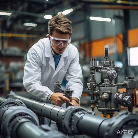 安装减压阀，调燃气灶