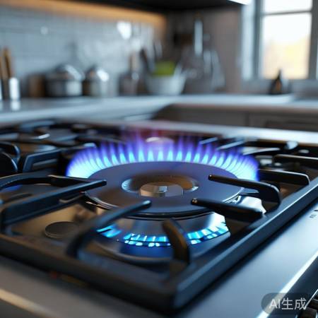 调整灶头对齐火孔