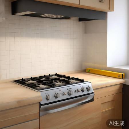 燃气灶平稳离墙远