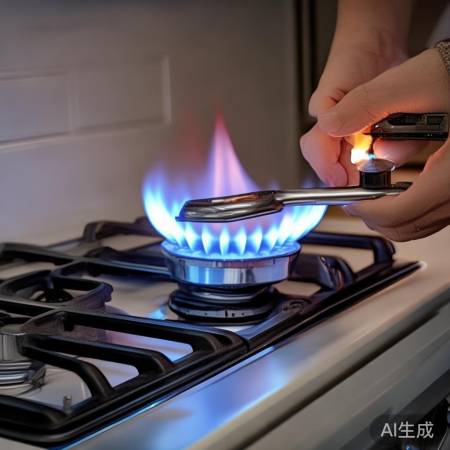 燃气灶点火检查