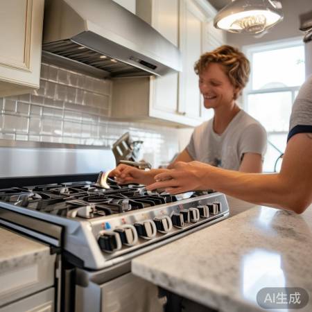 “燃气灶安装指南,点赞转发学技