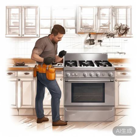 燃气灶安装步骤图解