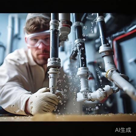 检查接口，防漏气